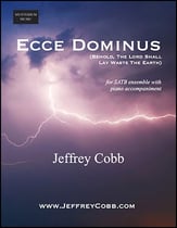 Ecce Dominus SATB choral sheet music cover